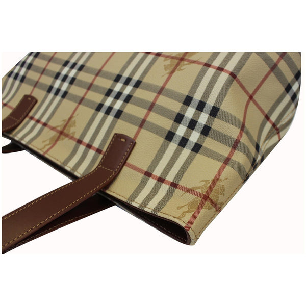 BURBERRY Haymarket Check Canvas Tote Bag Multicolor-US