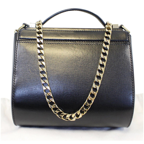 GIVENCHY Mini Pandora Box Calfskin Leather Chain Crossbody Bag Black-US