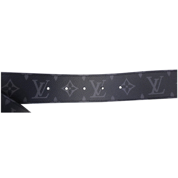 LOUIS VUITTON LV Initiales Monogram Eclipse Canvas Reversible Belt-US