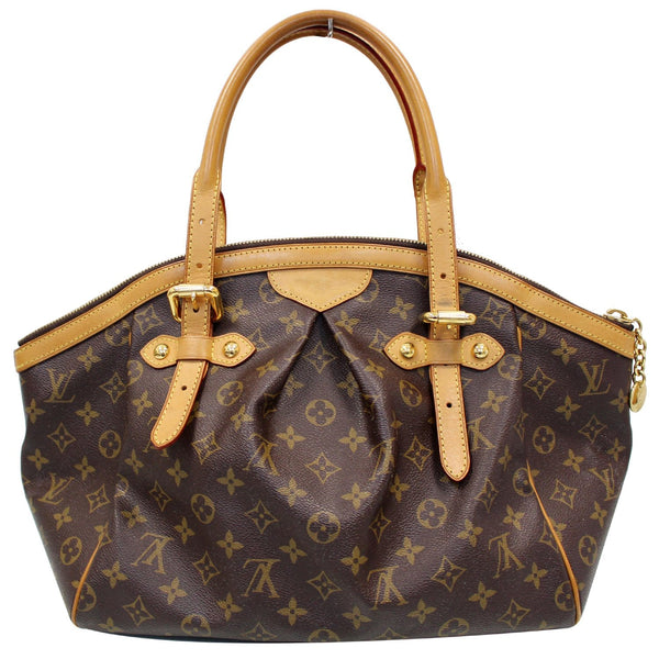 LOUIS VUITTON Tivoli GM Monogram Canvas Shoulder Bag Brown