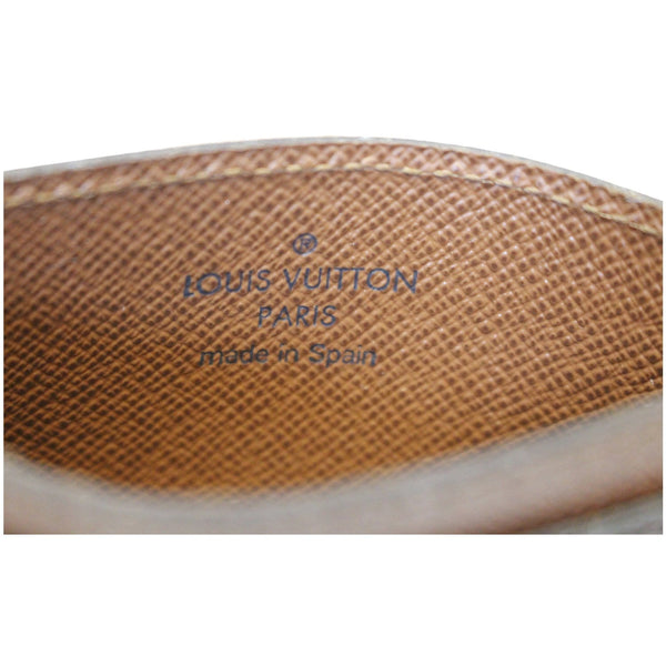 LOUIS VUITTON Monogram Canvas Card Holder-US