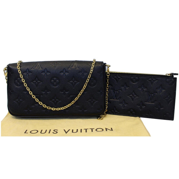 Louis Vuitton Pochette Felicie Empreinte Crossbody Bag leather