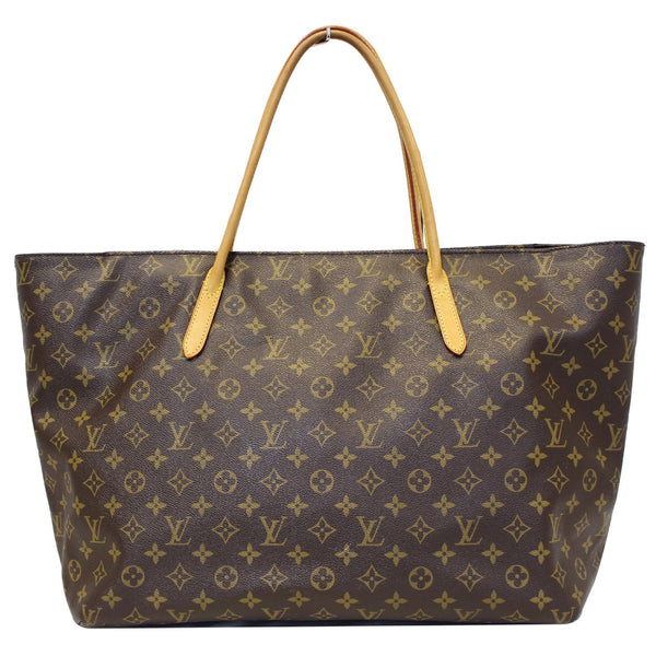 LOUIS VUITTON Raspail GM Monogram Canvas Shoulder Bag Brown