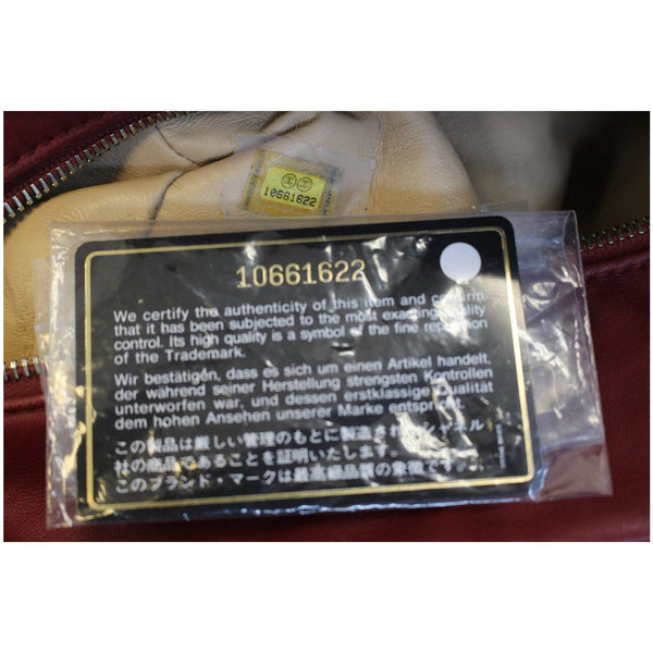 CHANEL Smooth Calfskin Petit Luxe Ligne Bowler Satchel Bag Red-US