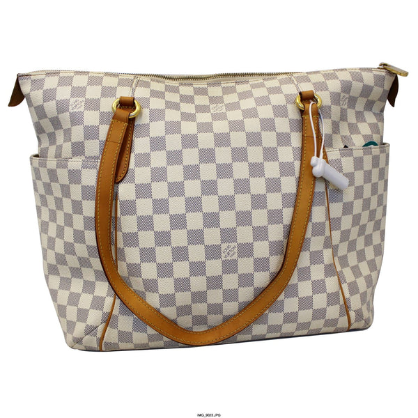 Louis Vuitton Totally GM Damier Azur Tote Shoulder Bag for women