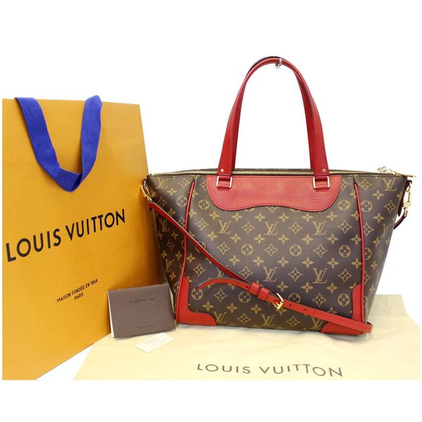 LOUIS VUITTON Estrela NM Monogram Canvas Shoulder Bag Cherry-US