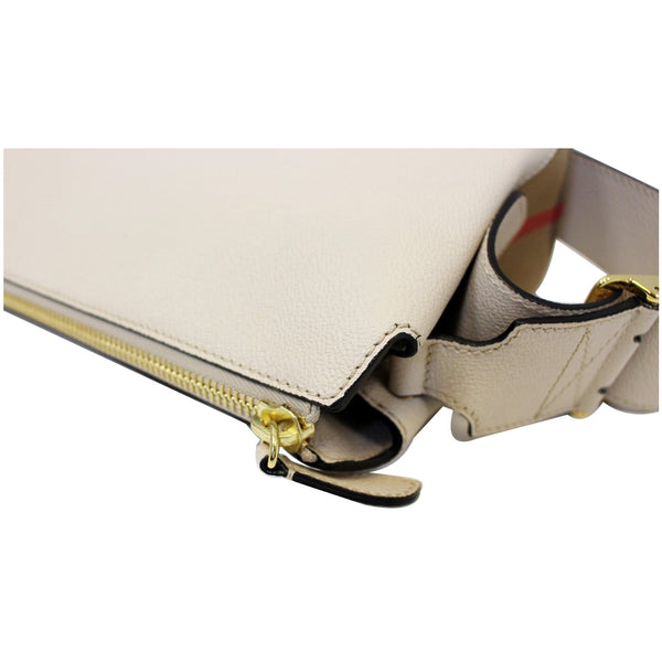 BURBERRY Helmsley House Check Grained Leather Crossbody Bag-US