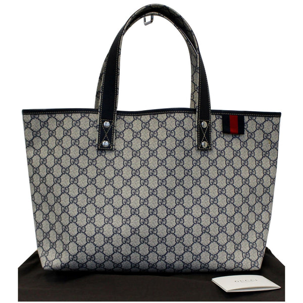 GUCCI GG Supreme Tote Bag 211134 Blue-US