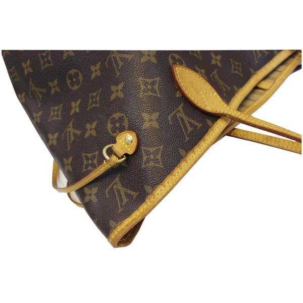 LOUIS VUITTON Neverfull MM Monogram Canvas Brown Tote Bag
