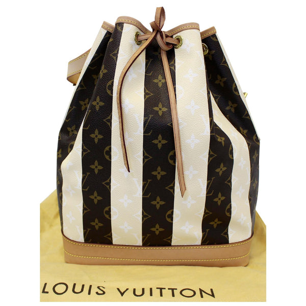 LOUIS VUITTON Noe Large Monogram Rayure Shoulder Bag-US