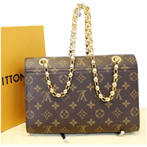 LOUIS VUITTON Victoire Monogram Canvas Shoulder Crossbody Bag Noir-US
