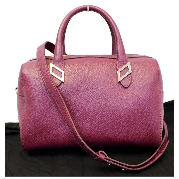 Versace Barrel Shaped Shoulder Bag - Burgundy