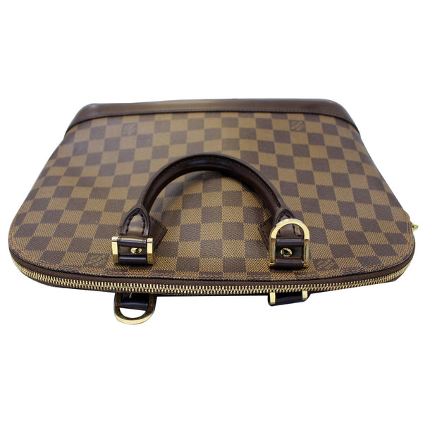 Louis Vuitton Alma PM Damier Ebene Satchel Bag- Strap