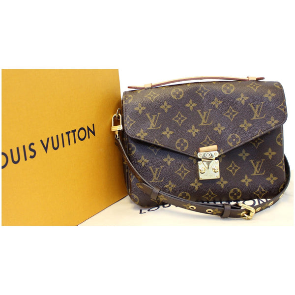 LOUIS VUITTON Metis Pochette Monogram Canvas Crossbody Bag Brown-US
