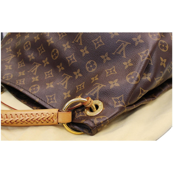Louis Vuitton Artsy MM Monogram Canvas Bag corner