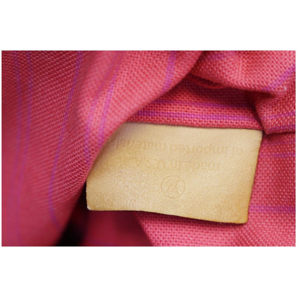 LOUIS VUITTON Delightful PM Damier Azur Shoulder Hobo Bag White