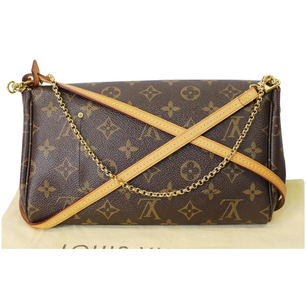 LOUIS VUITTON Favorite MM Monogram Canvas Crossbody Bag Brown