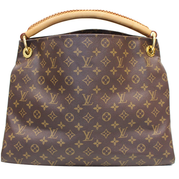 Louis Vuitton Artsy MM Monogram Canvas Shoulder Bag - front view