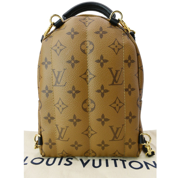 LOUIS VUITTON Palm Springs PM Monogram Reverse Canvas Backpack Brown