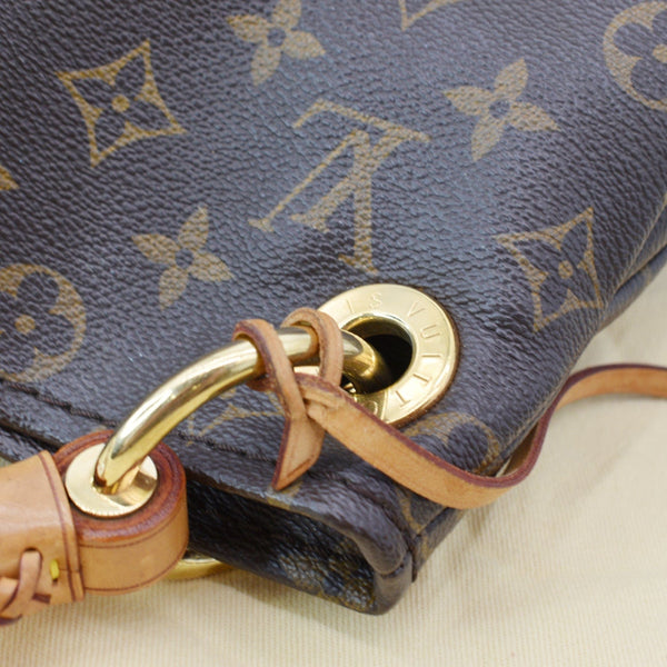 LOUIS VUITTON Artsy MM Monogram Canvas Hobo Bag Brown - sold