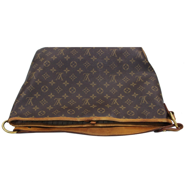 top side lv Delightful PM Monogram Canvas Hobo Bag