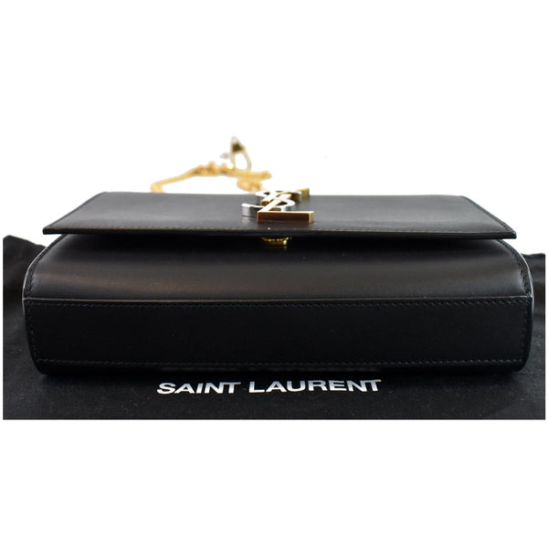 YVES SAINT LAURENT Kate Small Smooth Leather Crossbody Bag Black