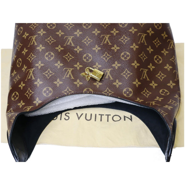 uop view lv Flower Hobo Monogram Canvas Shoulder Bag