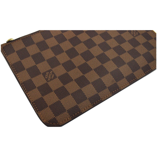 Louis Vuitton Neverfull MM Damier Ebene Wristlet Pouch - corner preview