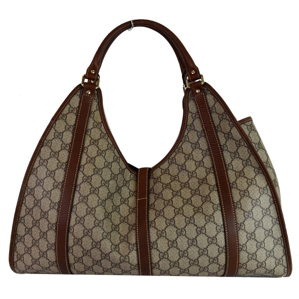 GUCCI Joy Large GG Monogram Shoulder Bag Brown 203493