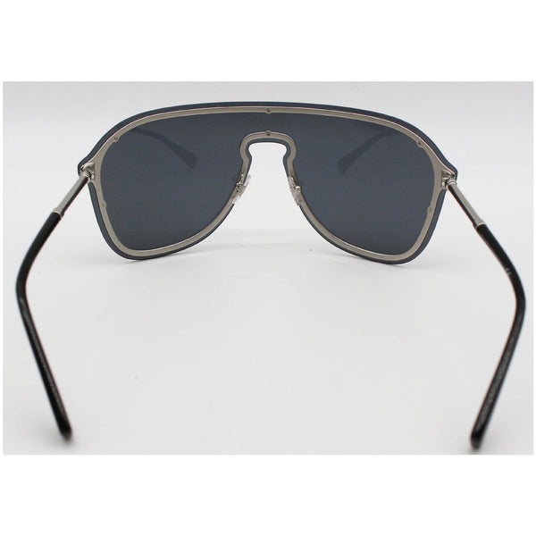 VERSACE VE2180-10005A44 Sunglasses Dark Gray Gold Mirrored Lens