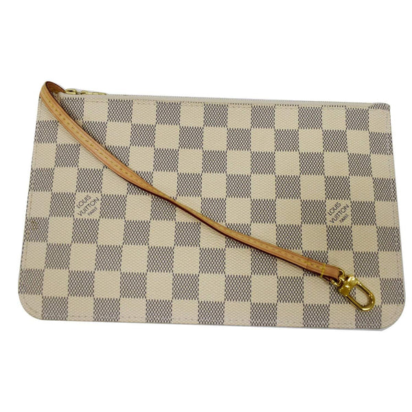 Louis Vuitton Neverfull MM Pochette Wristlet Pouch
