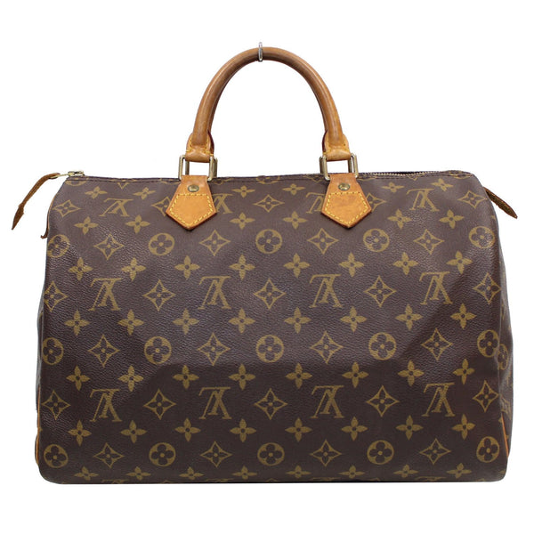 Louis Vuitton Speedy 35 Monogram Canvas Bag Front
