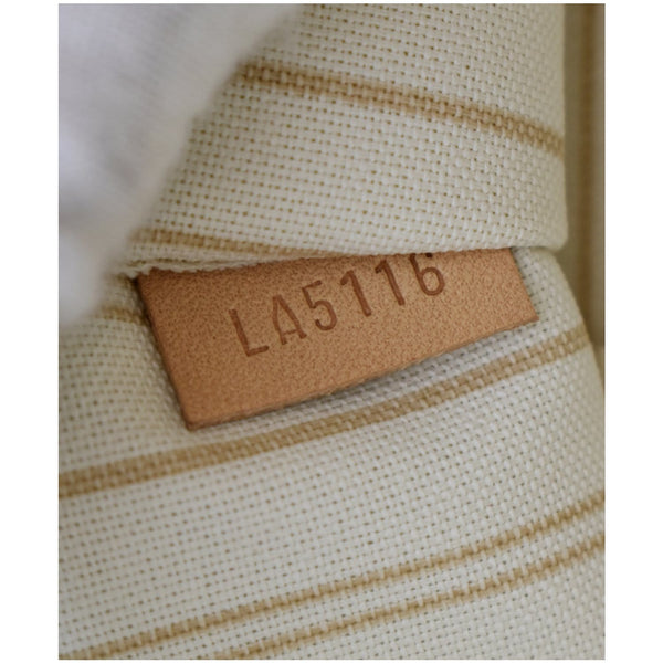 LOUIS VUITTON Pochette Wristlet Pouch Damier Azur Neverfull MM White