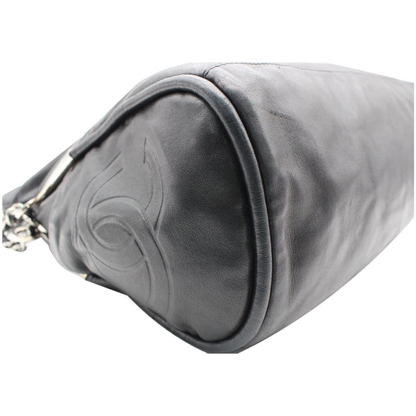 Chanel Large Ultimate Soft Leather Hobo Bag Black -DDH