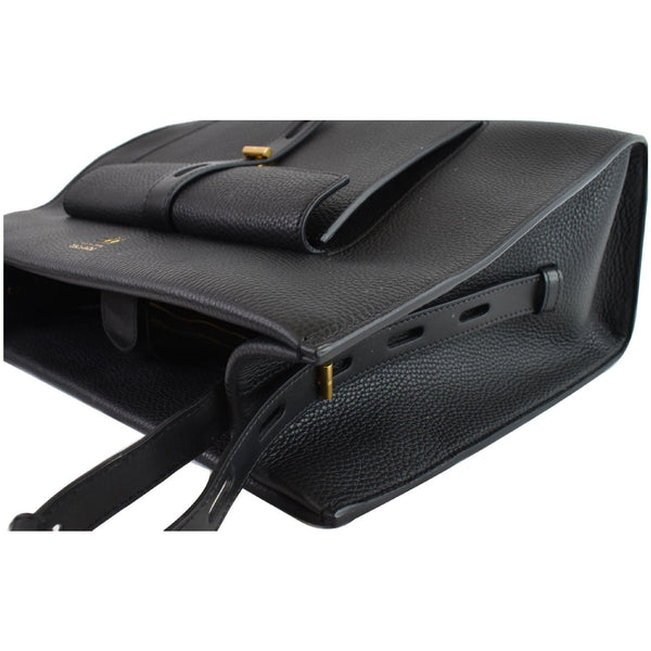 TOM FORD T Twist Small Leather Top Handle Bag Black