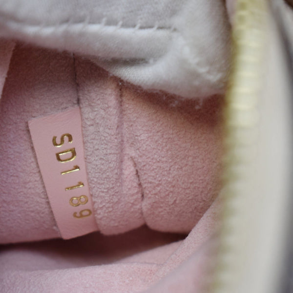 LOUIS VUITTON Neonoe MM Damier Azur Shoulder Bag Rose