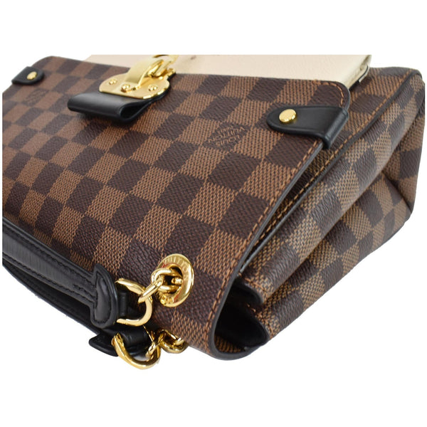 LOUIS VUITTON Vavin PM Damier Ebene Shoulder Bag Brown