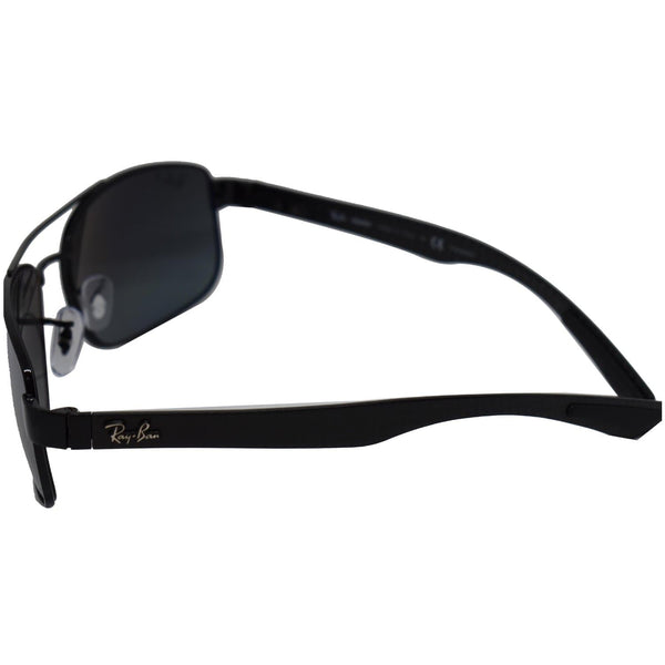 Ray-Ban Sunglasses Grey Lens - shiny black frame