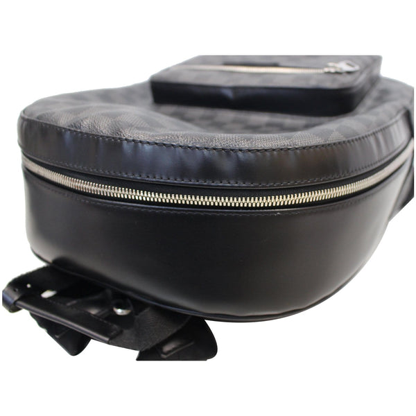 Louis Vuitton Josh Damier Graphite Backpack Bag corner
