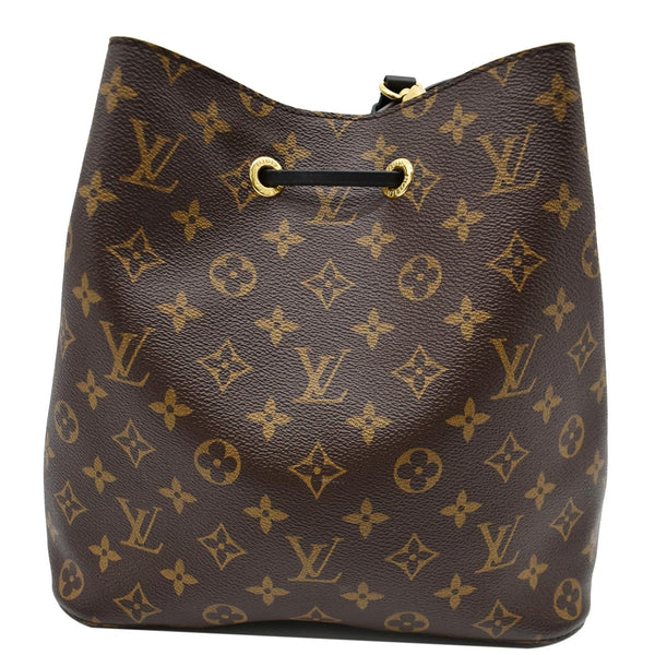 LOUIS VUITTON Neonoe Monogram Canvas Crossbody Bag Brown