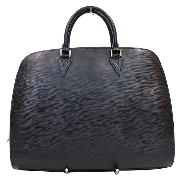 Exterior LV Sorbonne Epi Leather Briefcase Travel Bag