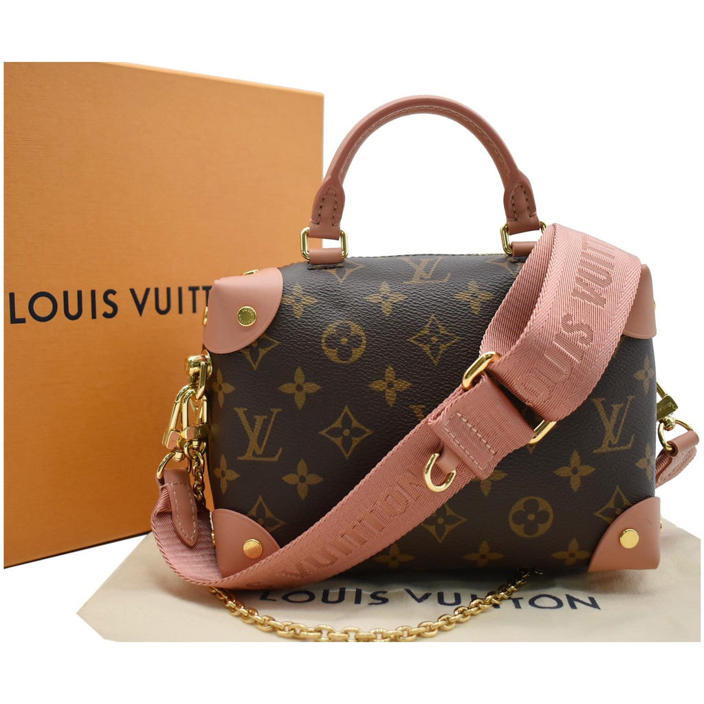 FWRD Renew Louis Vuitton Petite Malle Shoulder Bag in Multicolor