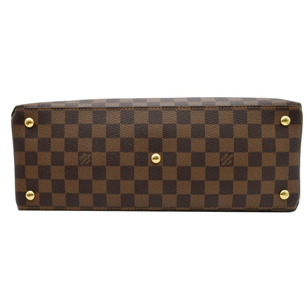 LOUIS VUITTON LV Riverside Damier Ebene Shoulder Bag Brown
