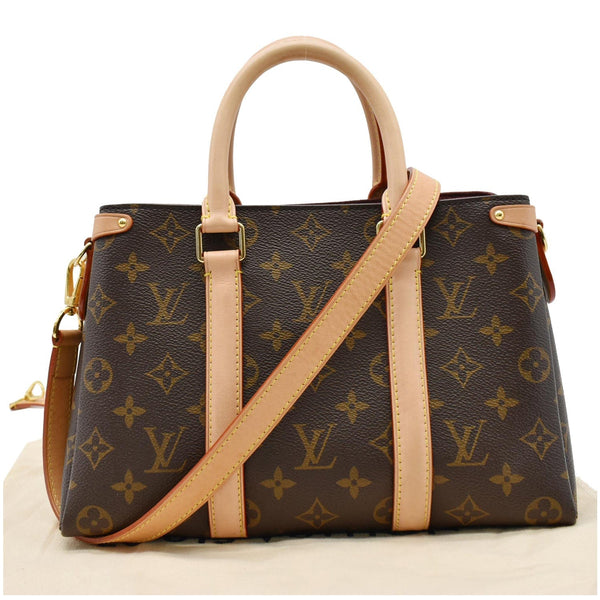 LOUIS VUITTON Soufflot BB Monogram Canvas Shoulder Crossbody Bag Brown