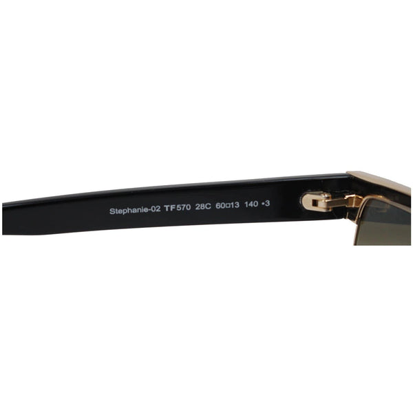 TOM FORD FT0570 28C 60 Stephanie-02 Sunglasses Smoke Mirrored Lens