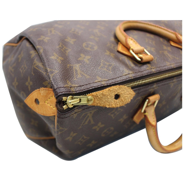 Louis Vuitton Speedy 40 Monogram Canvas Zipper Bag