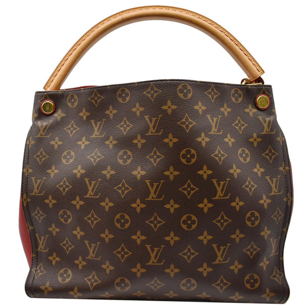 LOUIS VUITTON Gaia Monogram Canvas Shoulder Bag Brown