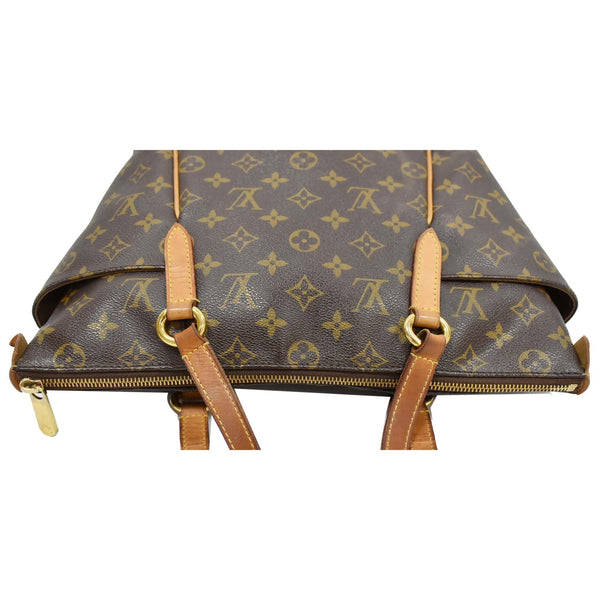 LOUIS VUITTON Totally PM Monogram Canvas Shoulder Bag Brown