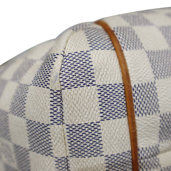 LOUIS VUITTON Totally PM Damier Azur Shoulder Bag White