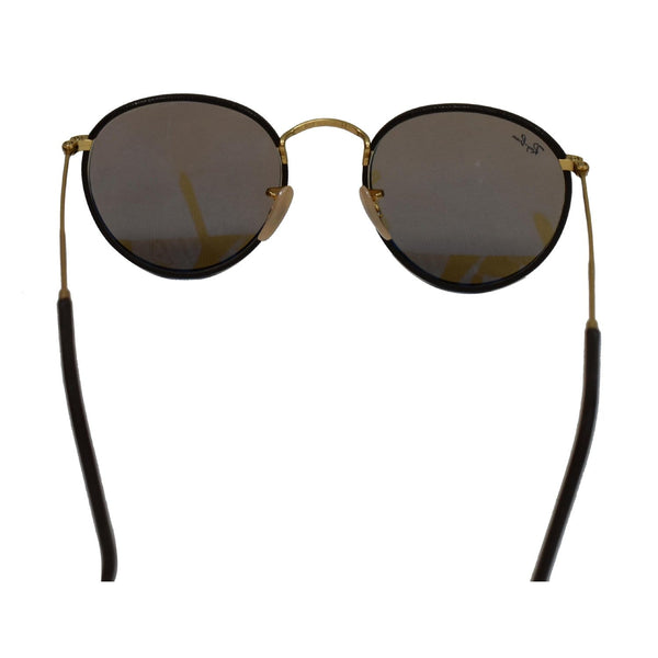 RAY-BAN RB3475Q-112/53 Craft Matte Arista/Brown Leather Sunglasses Brown Lens